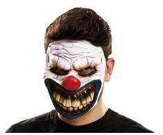 My Anderen Me - (viving Kostüme mom02351) Evil Clown Maske für Erwachsene, Einzelbett