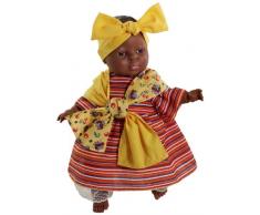 Berjuan S.L African Girl (Kleidung auf den Puppen kann variieren)