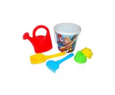 Polesie Eimergarnitur mit Motiv mit Gießkanne groß, 6-TLG. (Set Nr. 124)