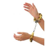 Carnival Toys 6334 - Handschellen mit Plüsch, Scherzartikel