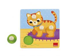 Jumbo Spiele D53053 - Holzpuzzle Katze