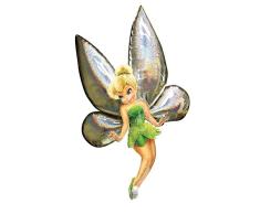 Anagram 11007001 - Party und Dekoration - Folienballon Air Walker - Disney Fairies - Tinker Bell, circa 78 x 167 cm