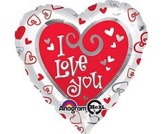 amscan International 18 Simply Said Love Folienballon