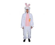 Dress Up America Erwachsene Plüsch Osterhase Maskottchen Kostüm Weiß