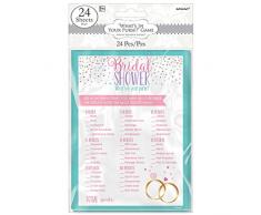 amscan 380117 Bridal Dusche What s in Your Geldbörse Spiel