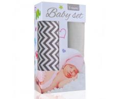 T-TOMI TT 4048 Bio Bambus Handtuch, unisex-child, grau, klein