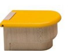 Rülke Holzspielzeug 22643 Puppenhauszubehör, holzfarben, gelb