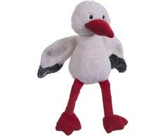 Bieco Plüsch Storch Adebar, ca 32cm groß | niedliches Storch Kuscheltier Baby | Baby Spielzeug | Kuscheltier Baby Greifling Baby Einschlafhilfe | Kuscheltiere für Babys | Stofftier Baby Kuscheltier