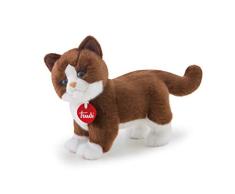 Trudi 21034 Katze Gildo Plüsch, Braun/Weiß, S