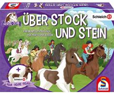 Schmidt Spiele 40586 Horse Club Stock und Stein-Schleich, Kinderspiel, bunt