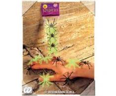 WIDMANN Tasche Spinnen Gid Schwarz Zubehör für Halloween Fasching