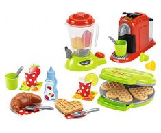 Ecoiffier 2624 - Frühstücks-Set mit Waffeleisen