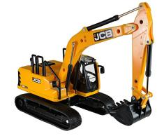 TOMY Britains JCB JS330 Kettenbagger – Modell Bagger im Maßstab 1:32 - perfekt zum Spielen und Sammeln für Kinder ab 3 Jahre