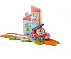 HABA 303834 - Kullerbü – Themenset Feuerwehr-Einsatz | Motorikspielzeug von 2-8 Jahren | Tolles Zubehör für alle Kullerbü-Bahnen