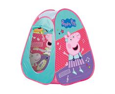 John 72844 TIENDA POP UP Wutz SPIELZELT Peppa Pig, Bunt
