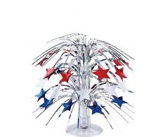 amscan Kleine Tischdekoration, Tafelaufsatz, Feuerwerkdesign, USA