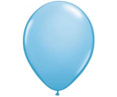 Folat Luftballons 100er-Pack, Ø ca. 30 cm, hellblau