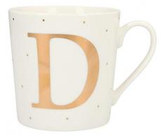 Depesche 5909.029 Tasse mit Henkel, aus Porzellan, 300 ml, mit Aufschrift, D, Mehrfarbig