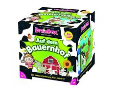 Brain Box 94911 Auf dem Bauernhof, Lernspiel, Quizspiel für Kinder ab 4 Jahren, bunt