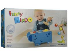 Hape 18003 – Nilpferd Fun – Prüfstein der Kugeln mit Glocke