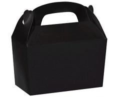 Amscan International 395128-10 Geschenkbox, schwarz