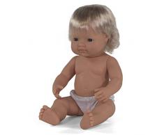 Miniland Babypuppe europäisches Mädchen 38cm-31052