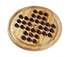 Solitaire groß mit 32 Holzkugeln