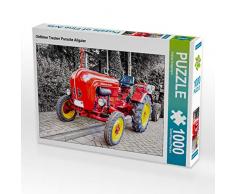 CALVENDO Puzzle Oldtimer Trecker Porsche Allgaier 1000 Teile Lege-Größe 64 x 48 cm Foto-Puzzle Bild von Andrea Dreegmeyer