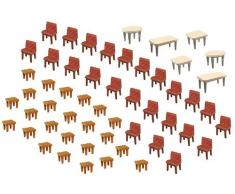 FALLER 180438 - Tische und Stühle