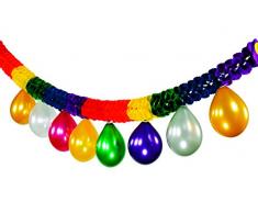 Riethmüller 450008 - Deko Set - Girlande und 8 Luftballons