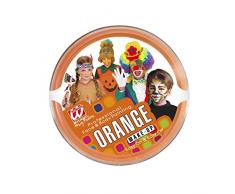 Widmann 02397 Make Up in Schale, Unisex-Kinder, Arancio, 25 g
