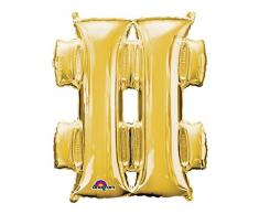 amscan 3300401 40,6 cm Symbol # Super Shape Folienballon