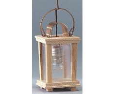 Kahlert Licht 20663 - Minipuppenzubehör - Holzlaterne, Höhe 60 mm