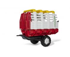 Rolly Toys 122479 rollyHaywagon Pöttinger Anhänger für Trettraktor (von 3-10 Jahre, Automatikverriegelung, kippbar)