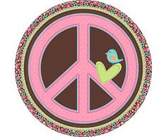 amscan 9 Zoll International Hippie Chick Teller