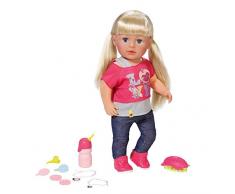 Zapf Creation 820704 BABY born Interactive Sister Puppe mit Funktionen XY cm