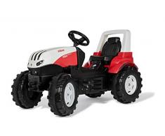 Rolly Toys 700042 rollyFarmtrac Trettraktor Steyr 6300 Terrus CVT (ab 3 Jahre, Flüsterlaufreifen, Verstellbarer Sitz)