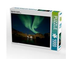 CALVENDO Puzzle Hjalparfoss (Island) 1000 Teile Lege-Größe 64 x 48 cm Foto-Puzzle Bild von Kirstin Grühn-Stauber