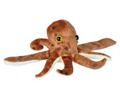 Wild Republic Huggers Schnapparmband Kuscheltier, Plüschtier, Oktopus 20 cm