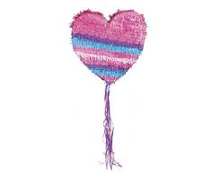 Boland 30938 Pinata Herz, Mehrfarbig