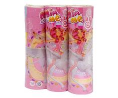 Ciao 20052 – 3 Stück Luftschlangen Mia and Me, Pink