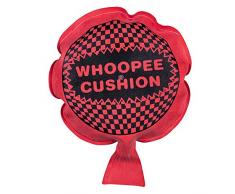 Boland 30782 - Furzkissen, Größe 12 cm, Rot, whoopee cushion, Scherzartikel, Aprilscherz, Streich