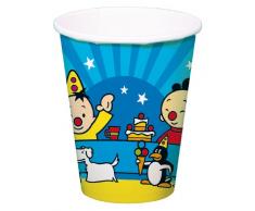 Folat Clown Bumba Pappbecher 8 Stück