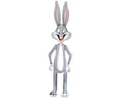 Anagram 0834201 - Party und Dekoration - Folienballon Air Walker - Bugs Bunny, circa 208 cm