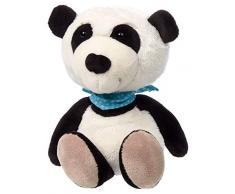 sigikid, Mädchen und Jungen, Mimimis Panda 20 cm, Kuscheltier mit Karabiner zum Anhängen, weiß/schwarz, 42391