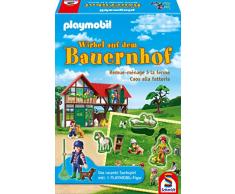 Schmidt Spiele 40593 Playmobil, Wirbel auf dem Bauernhof, Lernspiel, bunt