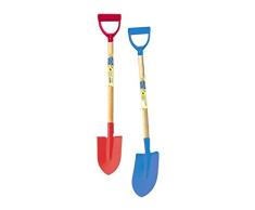 AK Sport 0735059 - Strandschaufel, Spitze 2 Sortiert, 77 cm, Sandkästen Sandspielzeug