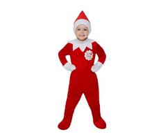 Smiffys Smiffys 52240L Regal Elfen-Kostüm, Boys, rot, L-10-12 Jahre