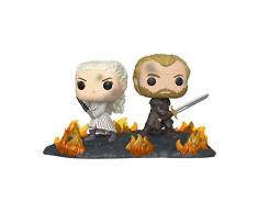 Funko 44824 POP Moment: Game of Thrones-Daenerys & Jorah B2B w/Swords Sammelbares Spielzeug, Mehrfarben, Einheitsgröße