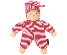 Sterntaler Spielpuppe Heiko, Integrierte Rassel, Alter: Für Babys ab der Geburt, 23 cm, Rot/Weiß